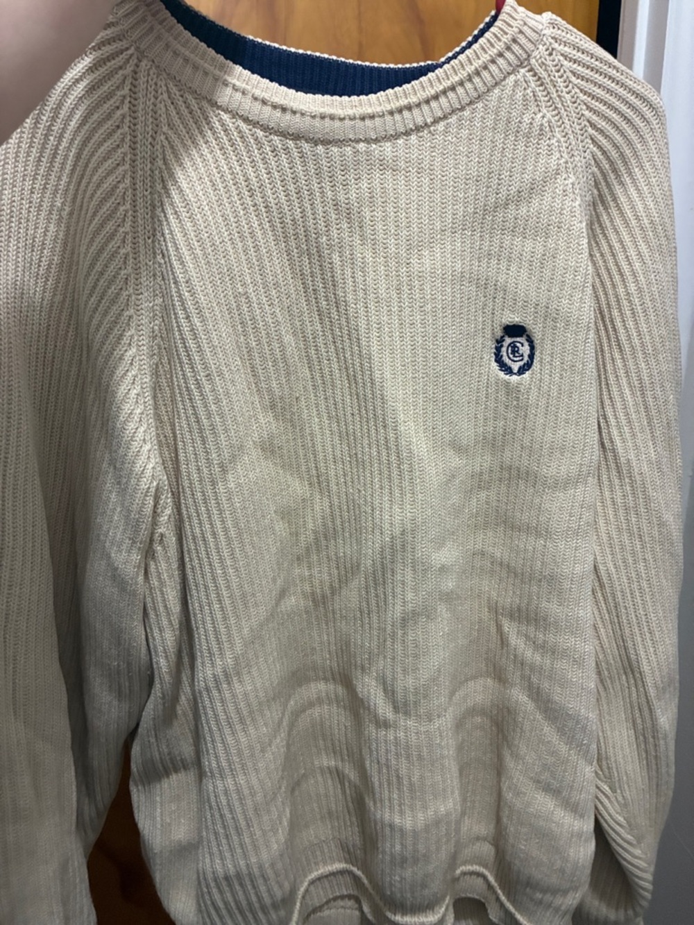 Vintage Chaps Ralph Lauren 100% Cotton Knit Men’s Pullover Sweater